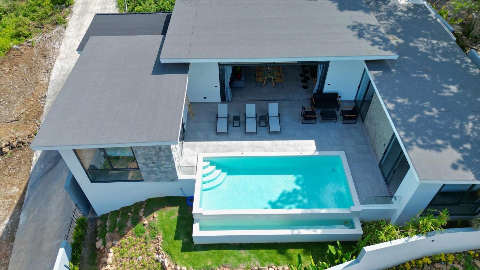 Baan Saint-Tropez Seaview Villa Ko Samui Private Villa Bophut Ngoại thất bức ảnh