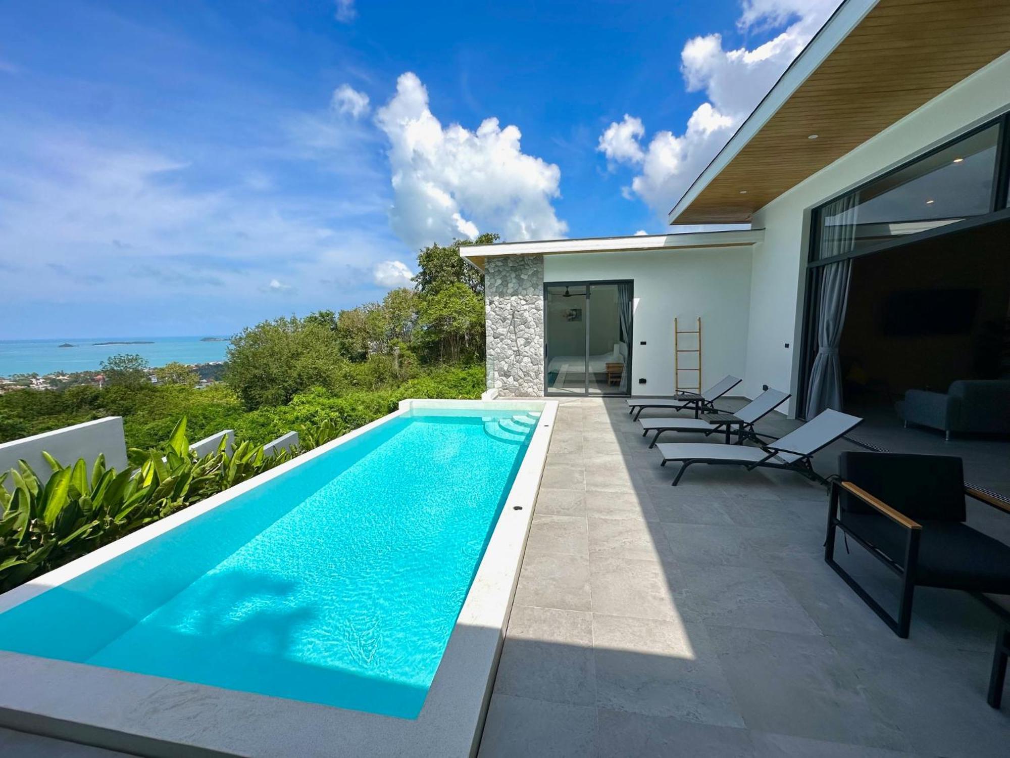 Baan Saint-Tropez Seaview Villa Ko Samui Private Villa Bophut Ngoại thất bức ảnh