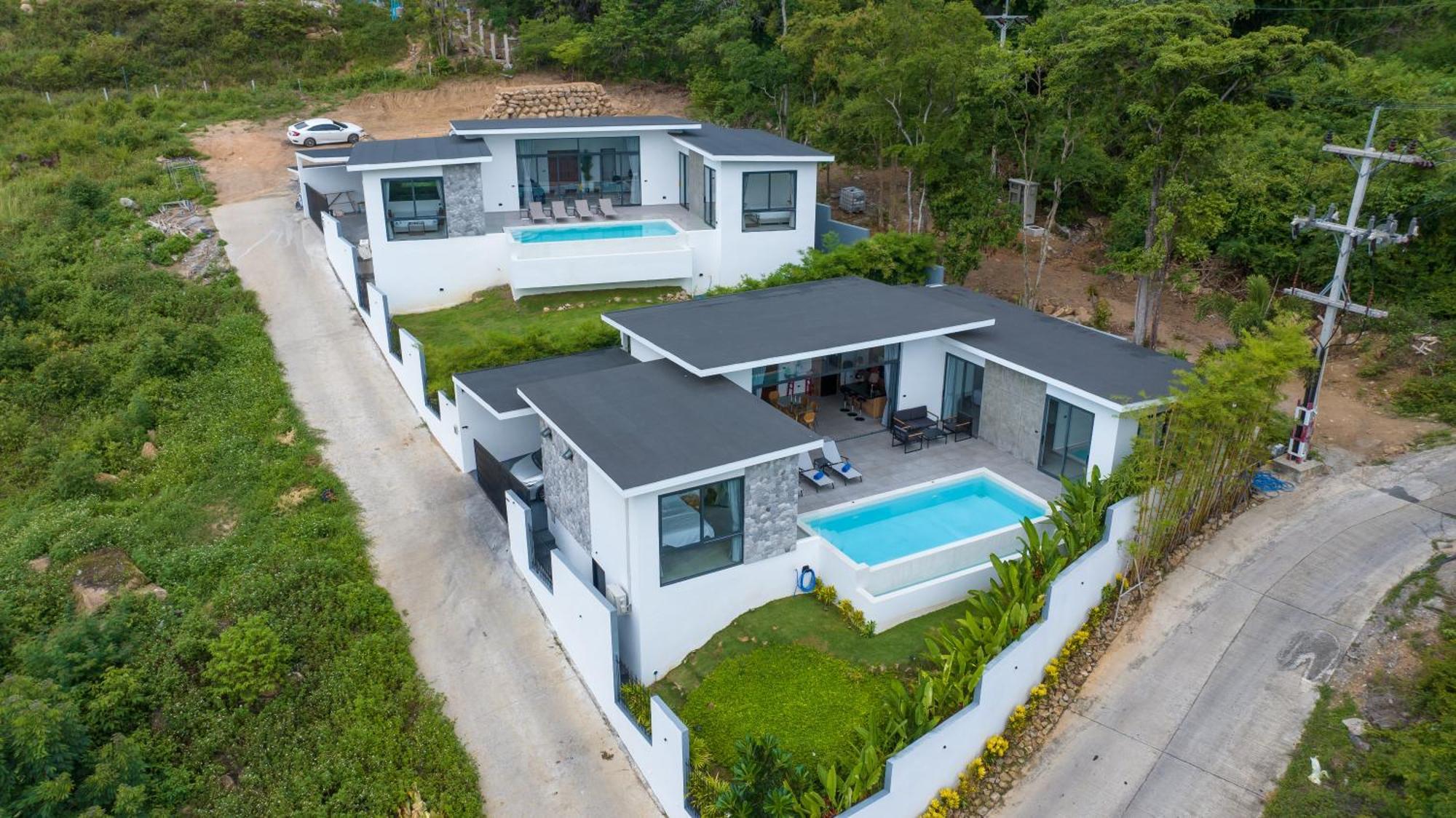 Baan Saint-Tropez Seaview Villa Ko Samui Private Villa Bophut Ngoại thất bức ảnh