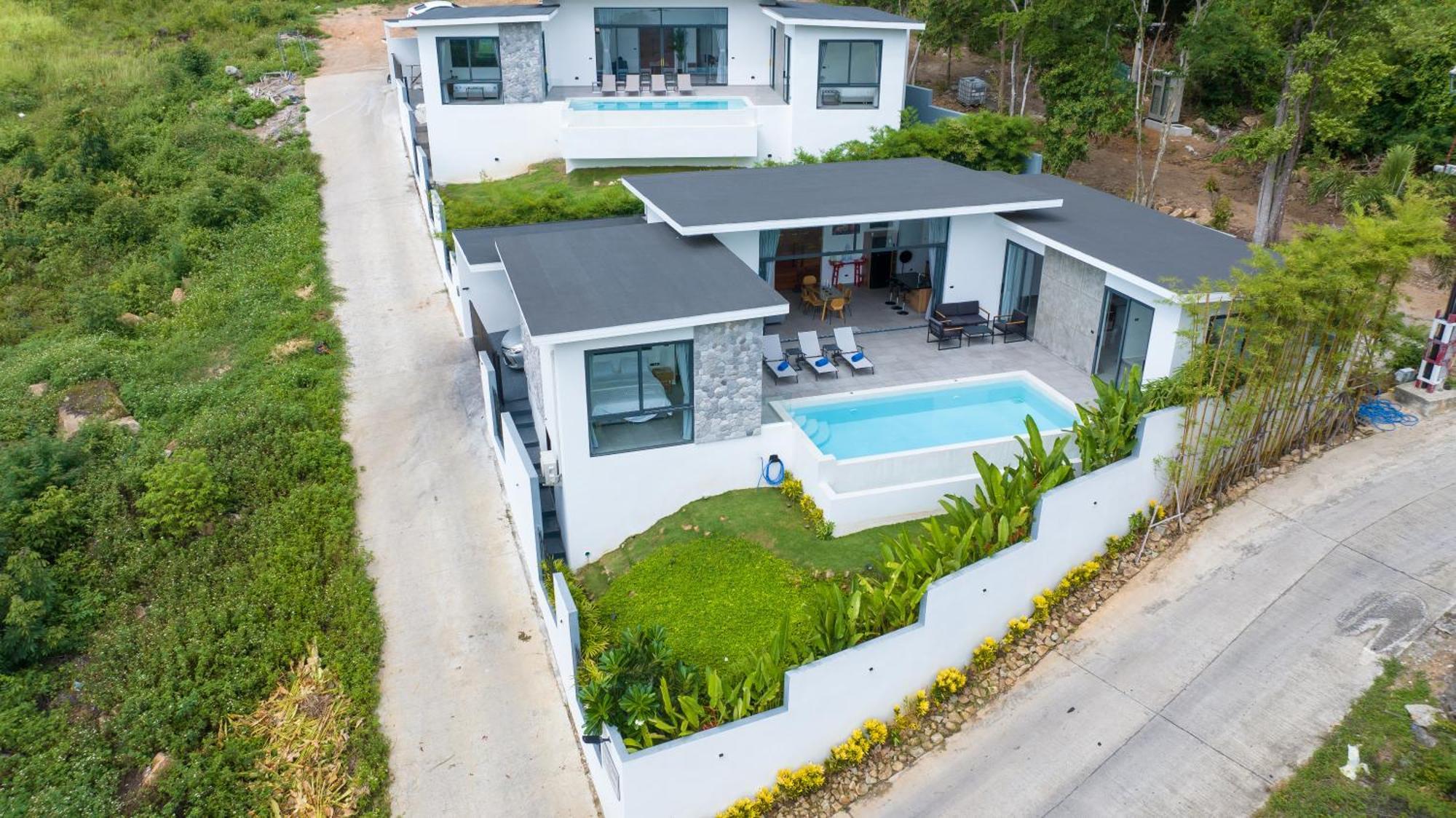 Baan Saint-Tropez Seaview Villa Ko Samui Private Villa Bophut Ngoại thất bức ảnh