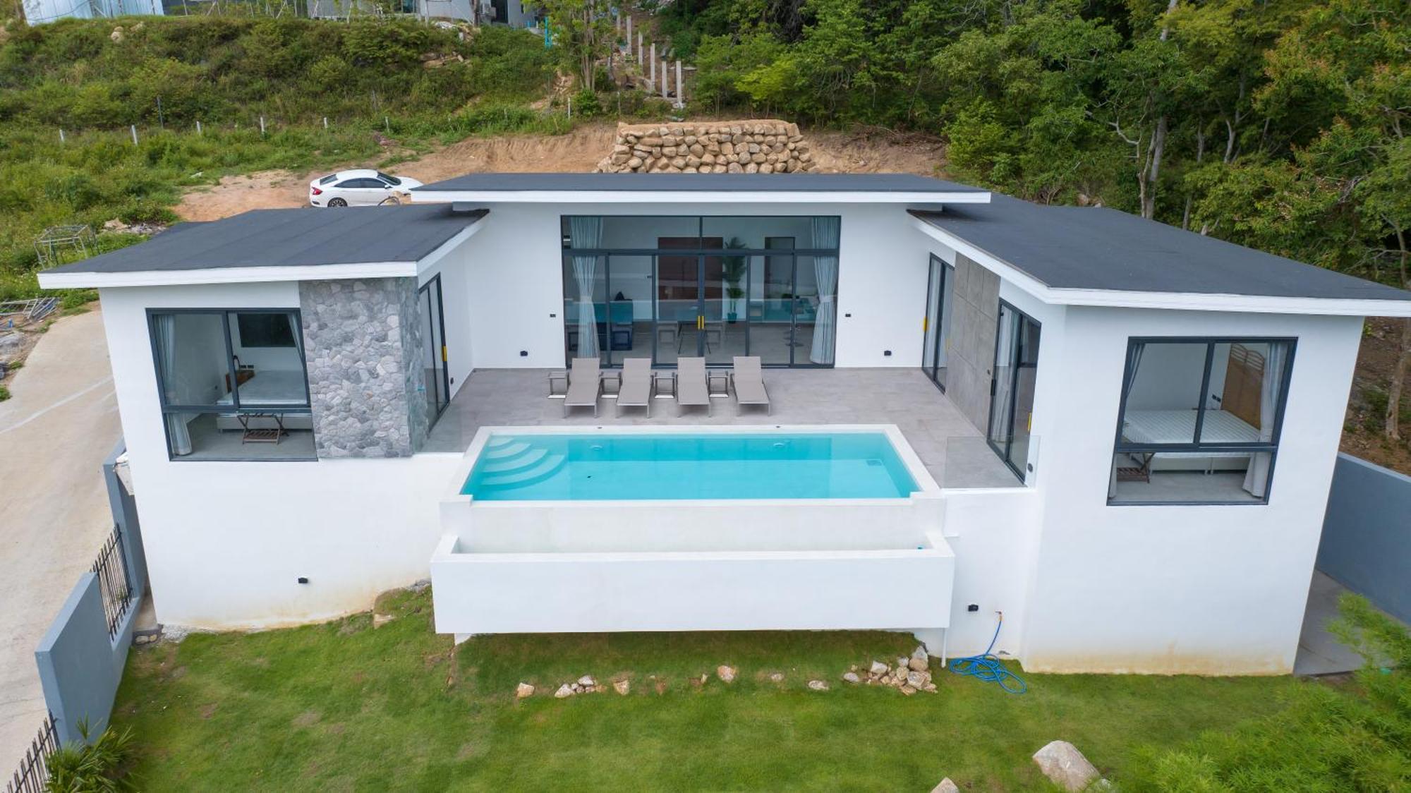 Baan Saint-Tropez Seaview Villa Ko Samui Private Villa Bophut Ngoại thất bức ảnh